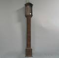 Mahogany Veneer Stick Barometer