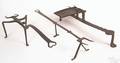 English wrought iron hearth toaster 18th c