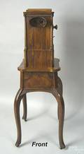 New York rosewood veneered standing stereoscope