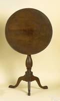 Pennsylvania Queen Anne walnut candlestand ca 1770