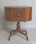 Philadelphia Federal mahogany sewing stand ca 1810