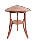 Louis Majorelle Signed Two Tier Inlaid Side Table