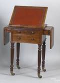 Regency mahogany writing table ca 1805