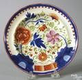 Gaudy Dutch plate 19th c