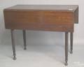 New England Sheraton cherry pembroke table
