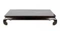 Long Chinese Style Black Lacquer Coffee Table