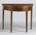 Baltimore Hepplewhite mahogany card table ca 1800