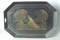 American tole decorated tray