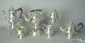 Sterling silver tea service