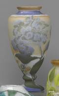 Galle art glass vase late 19thearly 20th c