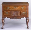 Chester County Pennsylvania Chippendale walnut dressing table ca 1770