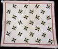 Pieced crib quilt late 19th c