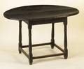 New England painted pine tavern table ca 1760