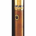 Antique Gold and Enamel Walking Stick