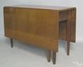Federal cherry drop leaf dining table