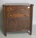 Sheraton mahogany commode
