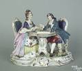 German porcelain figural group
