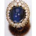 Sapphire and Diamond Ring