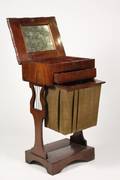Regency Mahogany Sewing Table