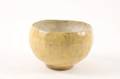 Japanese Pottery Yellow Glazed Bowl Marked