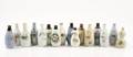 Collection of 16 Japanese Military Sake Flasks