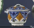 Leeds covered 2handled sugar bowl
