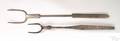 Two Pennsylvania wrought iron meat forks