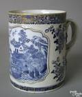 Large Chinese export Nanking mug 19th c