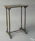 Regency fruitwood and marquetry stand ca 1810