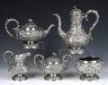 S Kirk  Son sterling silver 5piece tea service