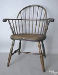 Connecticut sackback windsor armchair ca 1780