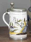 Delft tankard 18th c