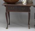 Pennsylvania Queen Anne walnut tavern table 18th c