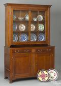 Pennsylvania cherry Dutch cupboard ca 1820