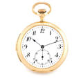 LUGRIN  MINUTE REPEATING POCKET WATCH A