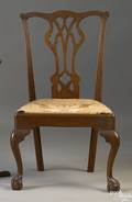 Philadelphia Chippendale mahogany dining chair ca 1770