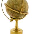 LIBRARY GLOBE CLOCK French
