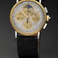 BAUME  MERCIER CHRONOGRAPH MOON PHASE AND DATE STEEL  GOLD Baume  Mercier