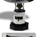 JAEGER LUXHORA ARTDECO TABLE LAMP CLOCK Jaeger