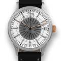 HABRING WORLD TIME DEAD SECONDS STEEL Habring