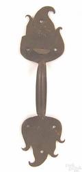 Pennsylvania wrought iron thumb latch