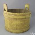 American painted pine bucket 19th c