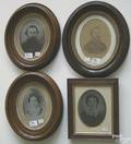 Eight Victorian picture frames