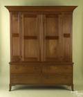 Pennsylvania Federal walnut schrank ca 1800