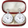 Juvet  Pair of Silver Watches Lo Juvet