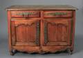 French Provincial Louis XV Oak Buffet