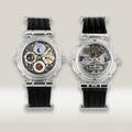 Grald Genta White Gold MinuteRepeating Tourbillon Perpetual Calendar Squelette No