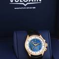 VULCAIN PINK GOLD LIMITED EDITION WORLDTIME CLOISONNE DIAL