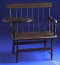 Pennsylvania writingarm windsor chair ca 1830