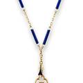 Chaumet  Belle Epoque Diamond  Enamel Pendant Watch Swiss